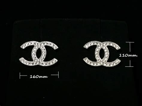 buy chanel logo earrings|chanel earrings official site.